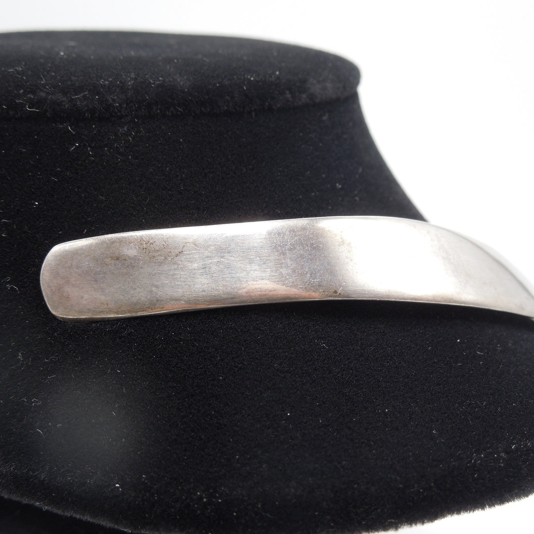 Los Ballesteros Sterling Silver Collar Necklace from Taxco, Mexico