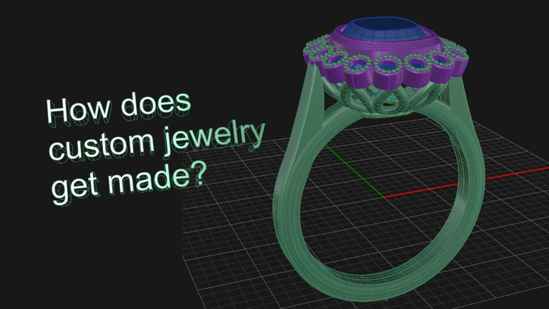 How does custom jewelry get made?