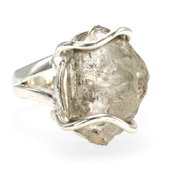 Sterling Silver Herkimer Diamond Ring