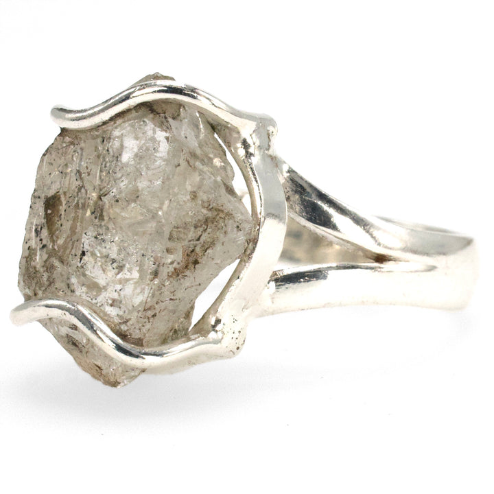 Sterling Silver Herkimer Diamond Ring
