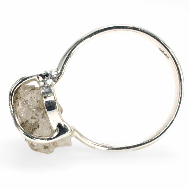 Sterling Silver Herkimer Diamond Ring
