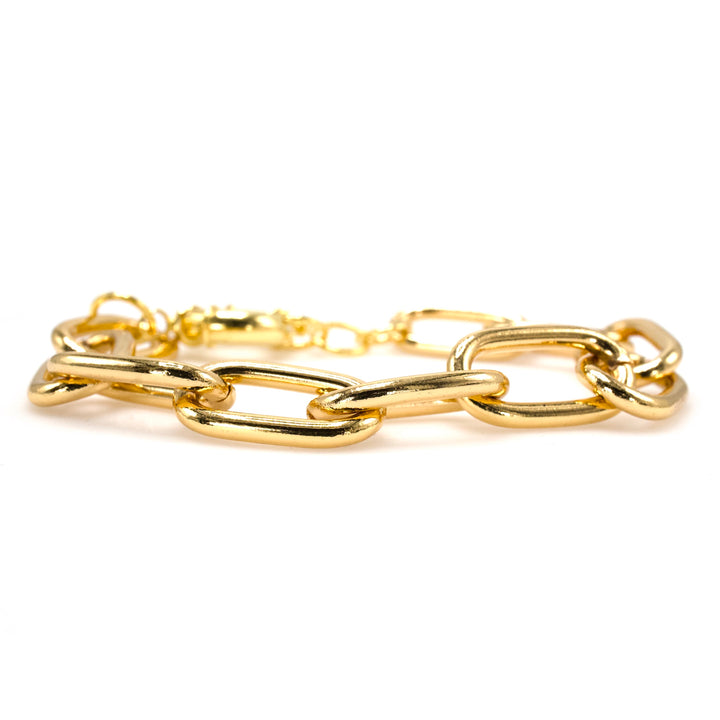 Brazil Made 18K Gold Plated Chain Bracelet