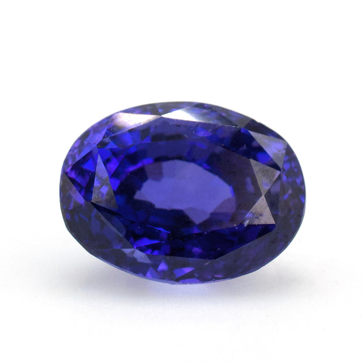 6.15 Carat GIA® Oval Bluish Violet Unheated Sri Lankan (Ceylon) Sapphire