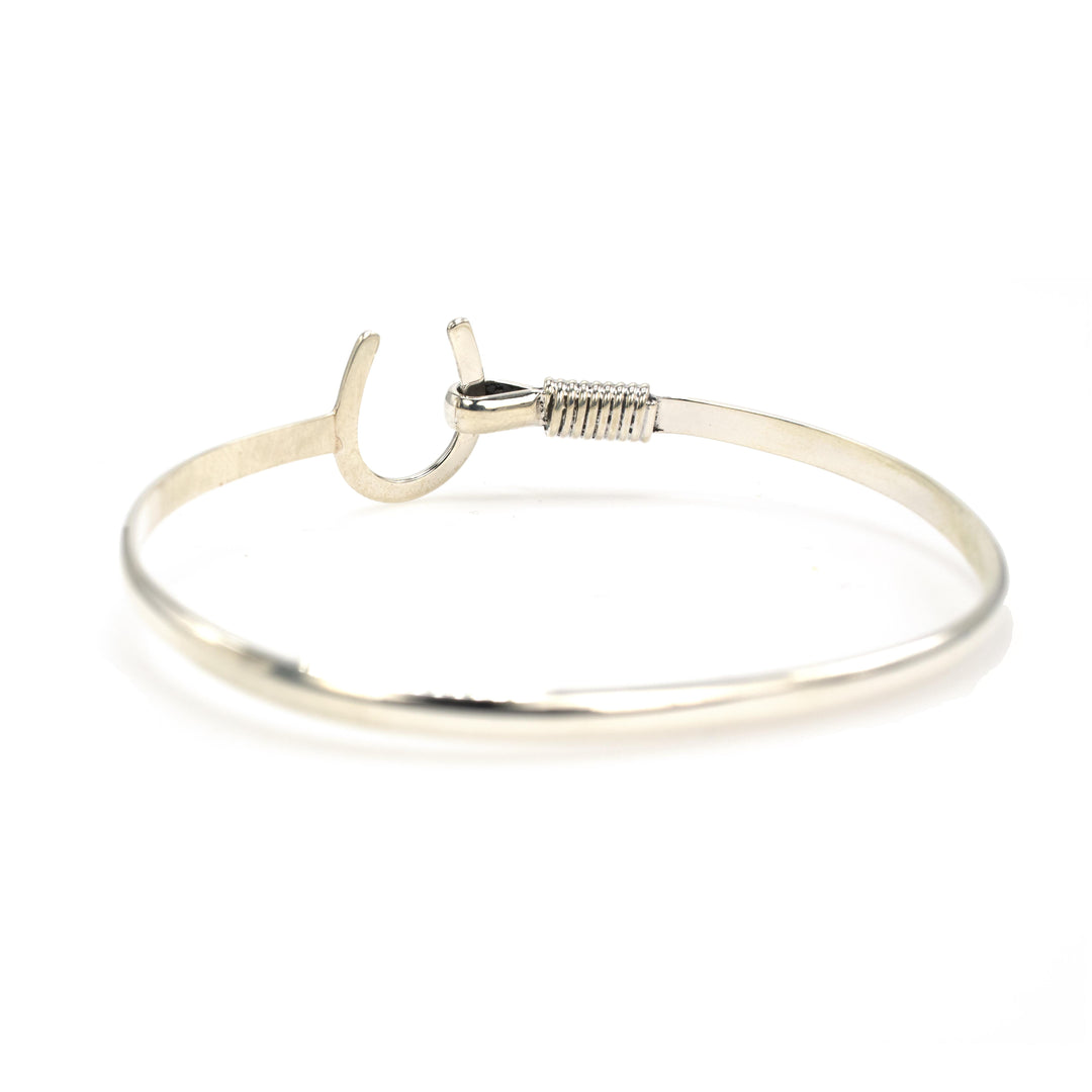 Handmade Mexica Equestrian Horseshoe Bracelet from Taxco