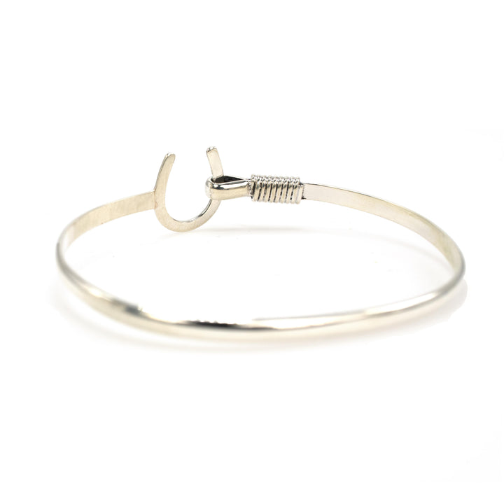 Handmade Mexica Equestrian Horseshoe Bracelet from Taxco