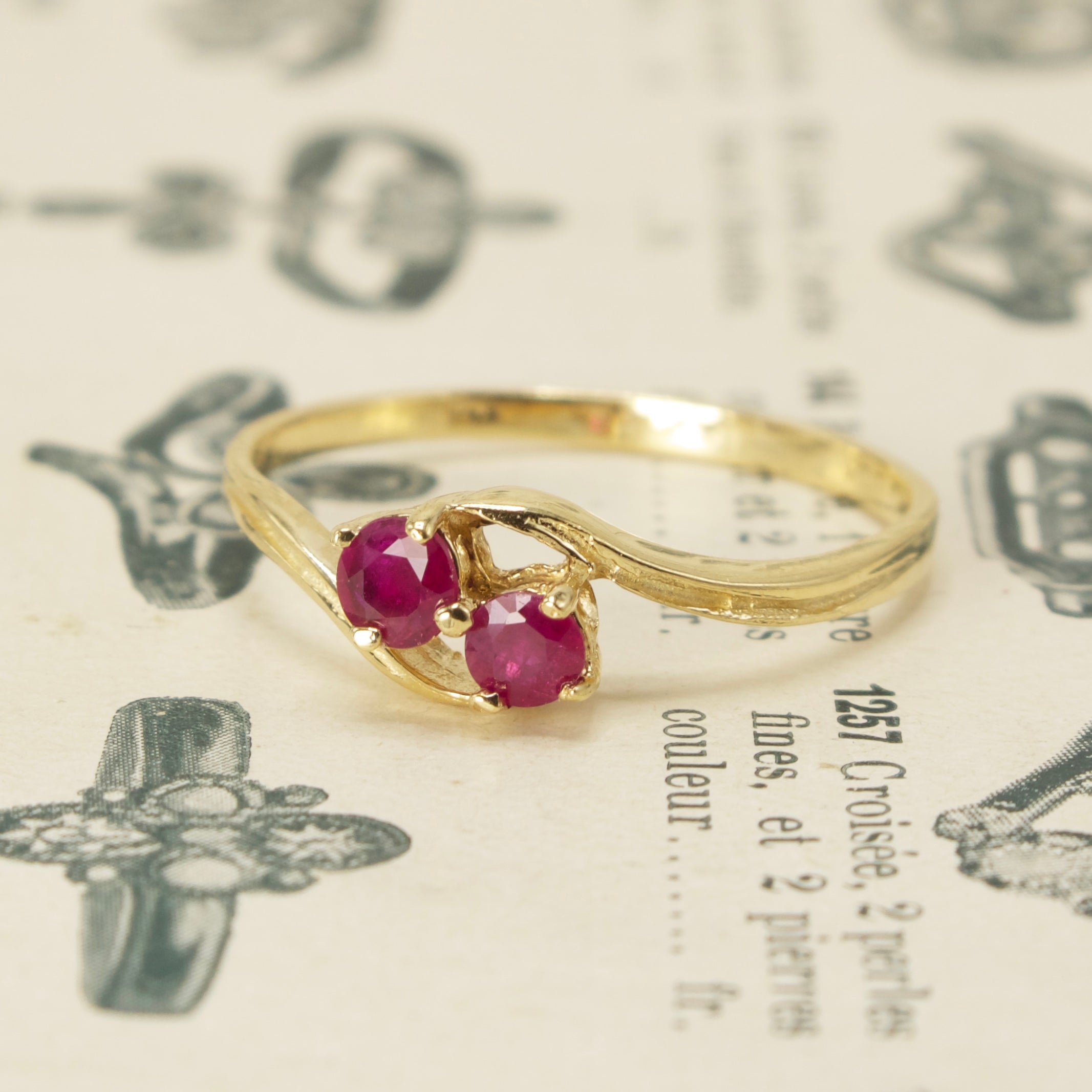 Yellow Gold Ruby Ring - Simmons Fine Jewelry