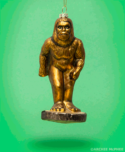 Bigfoot Ornament