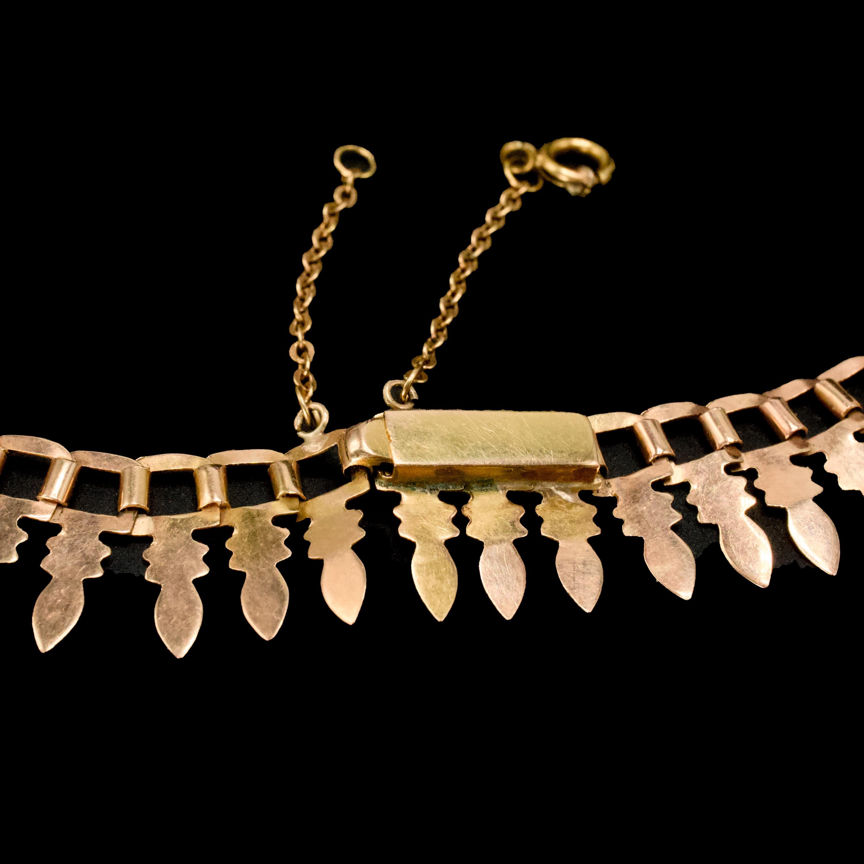 17K Rose Gold Victorian Fringe Necklace – A.J. Martin Estate