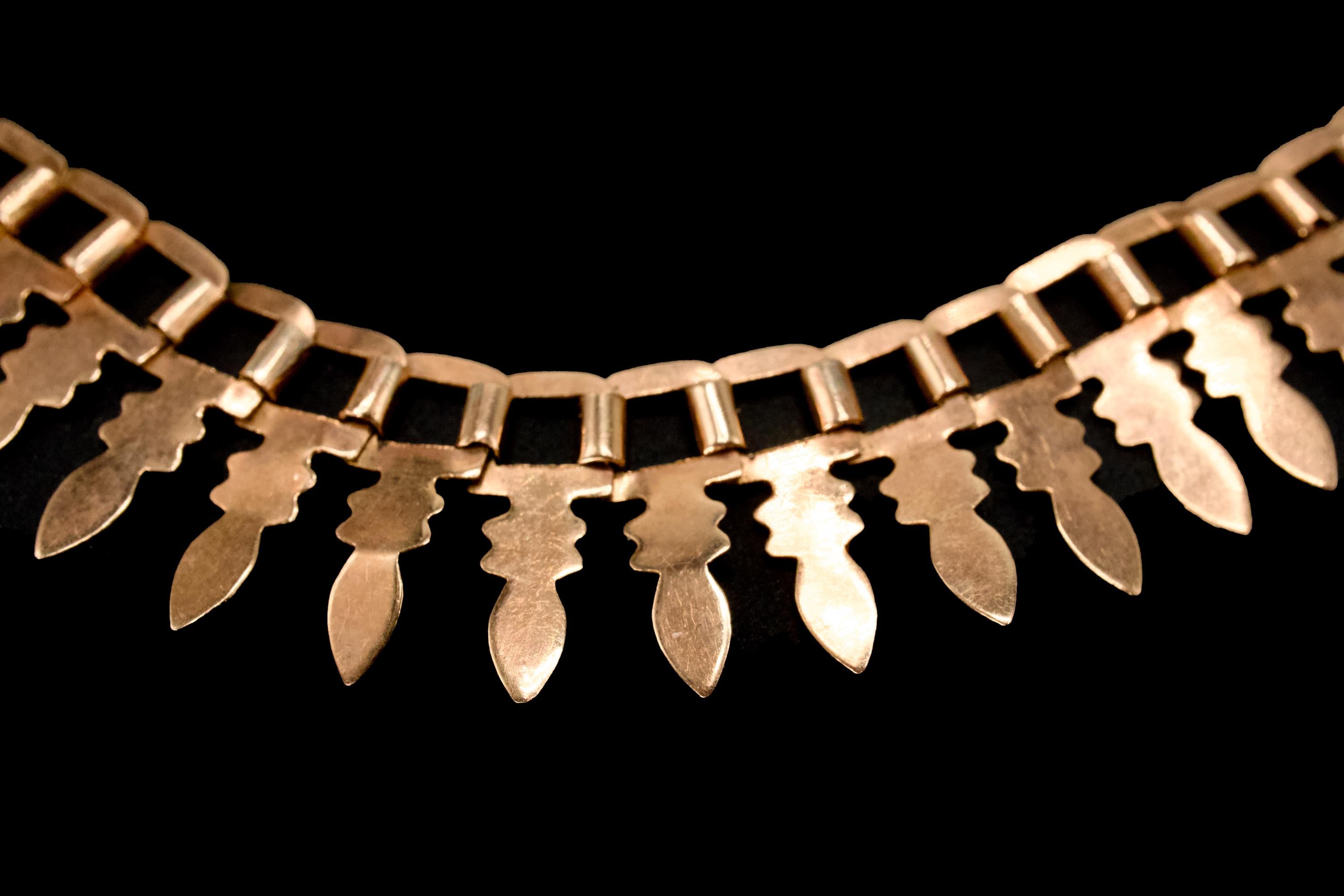 17K Rose Gold Victorian Fringe Necklace – A.J. Martin Estate