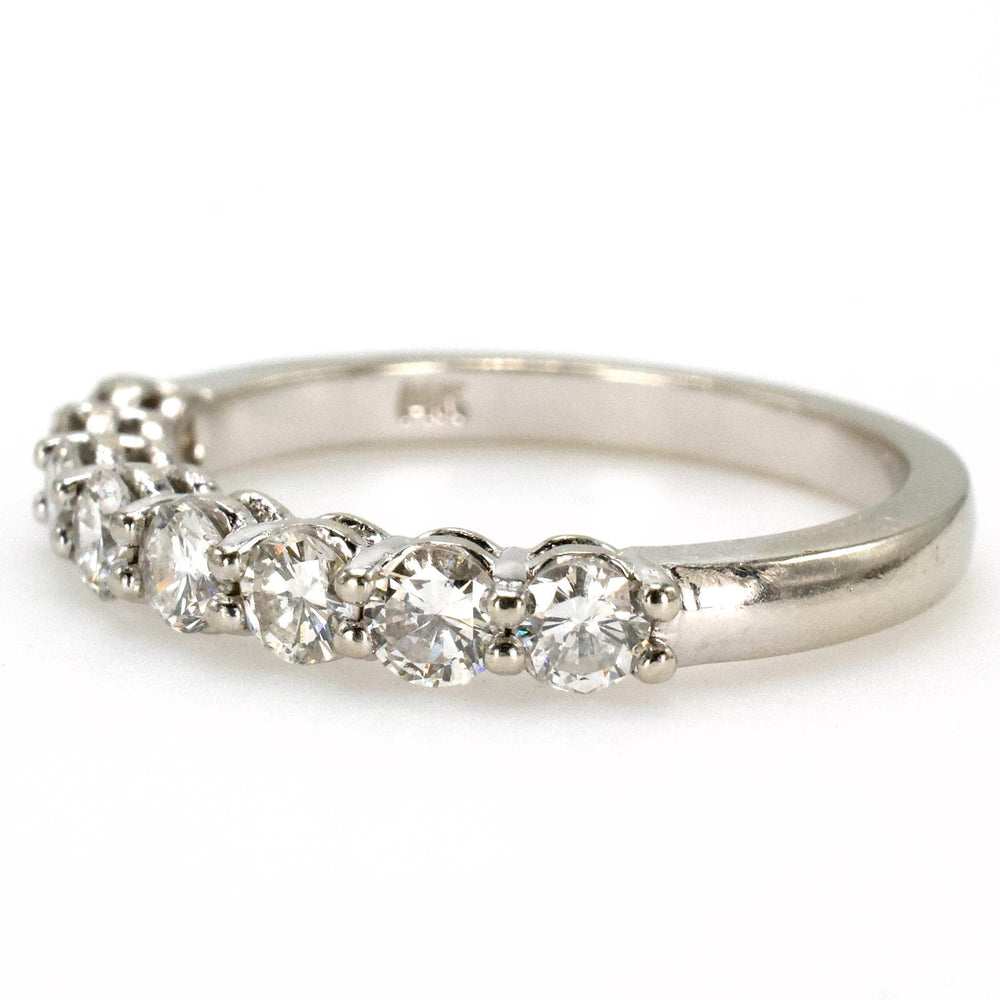 White Gold and Diamond Fleur-de-Lis Necklace