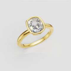 Bezel Set Solitaire