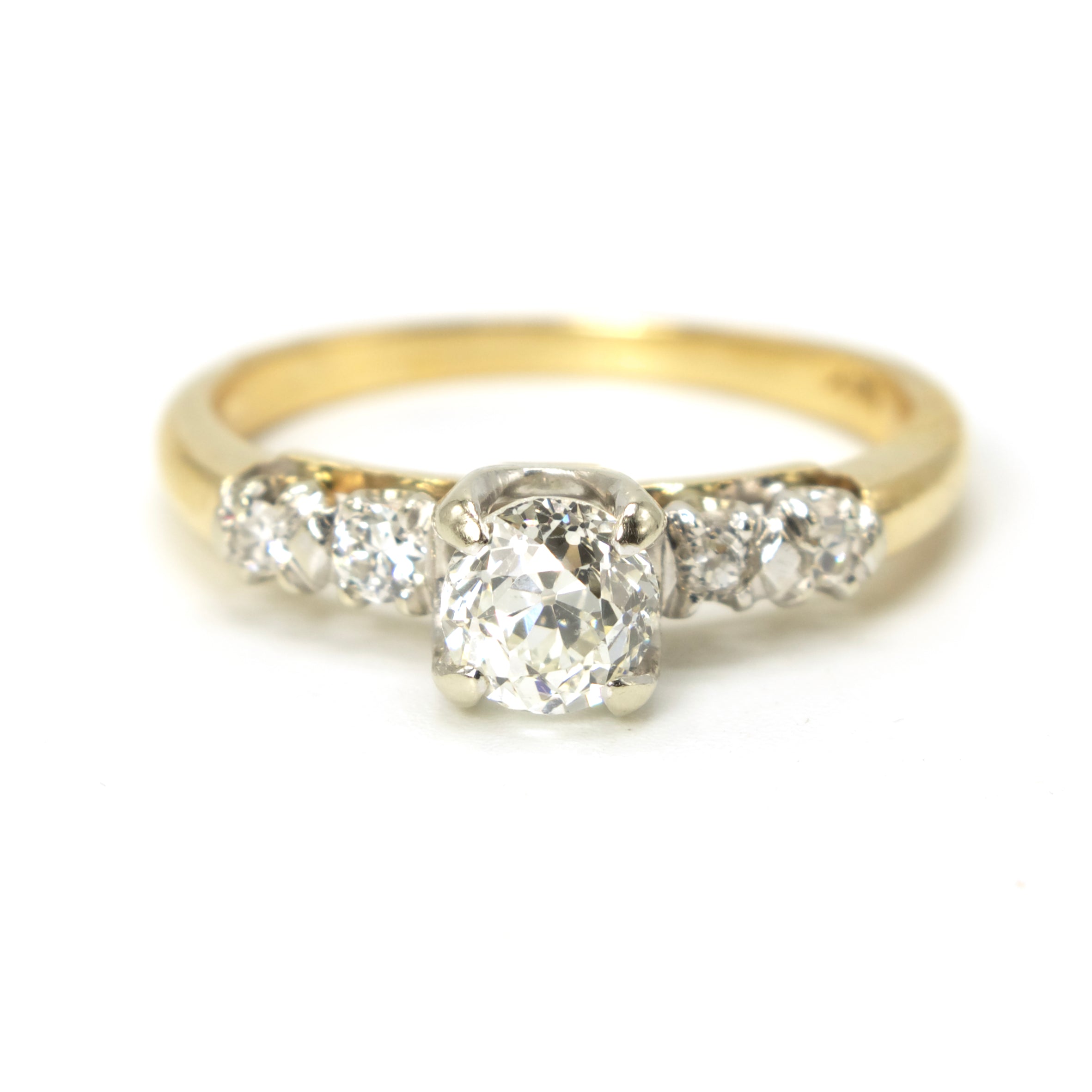 Three quarter sale carat diamond ring