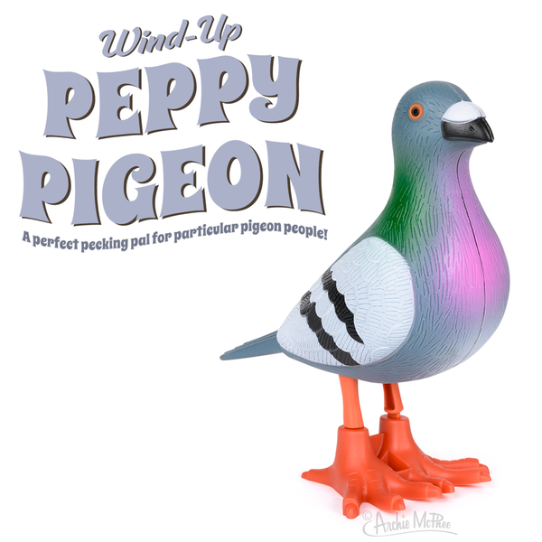 Wind-Up Peppy Pigeon – A.J. Martin Estate Jewelry, Etc.