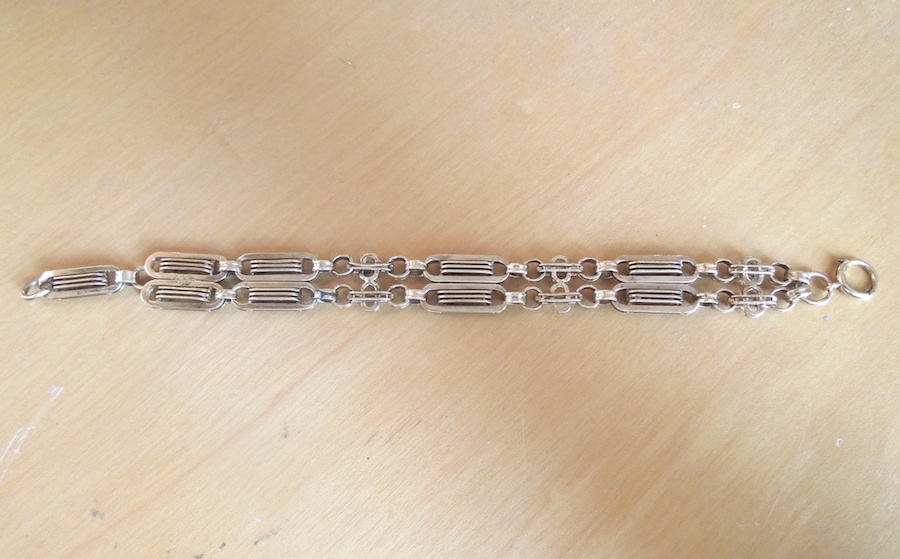 Victorian Fob Chain - 18K Yellow Gold - Perfect Bracelet