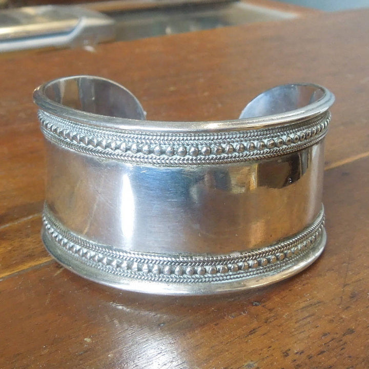 Sterling Silver (925 Zn) Cuff Bracelet