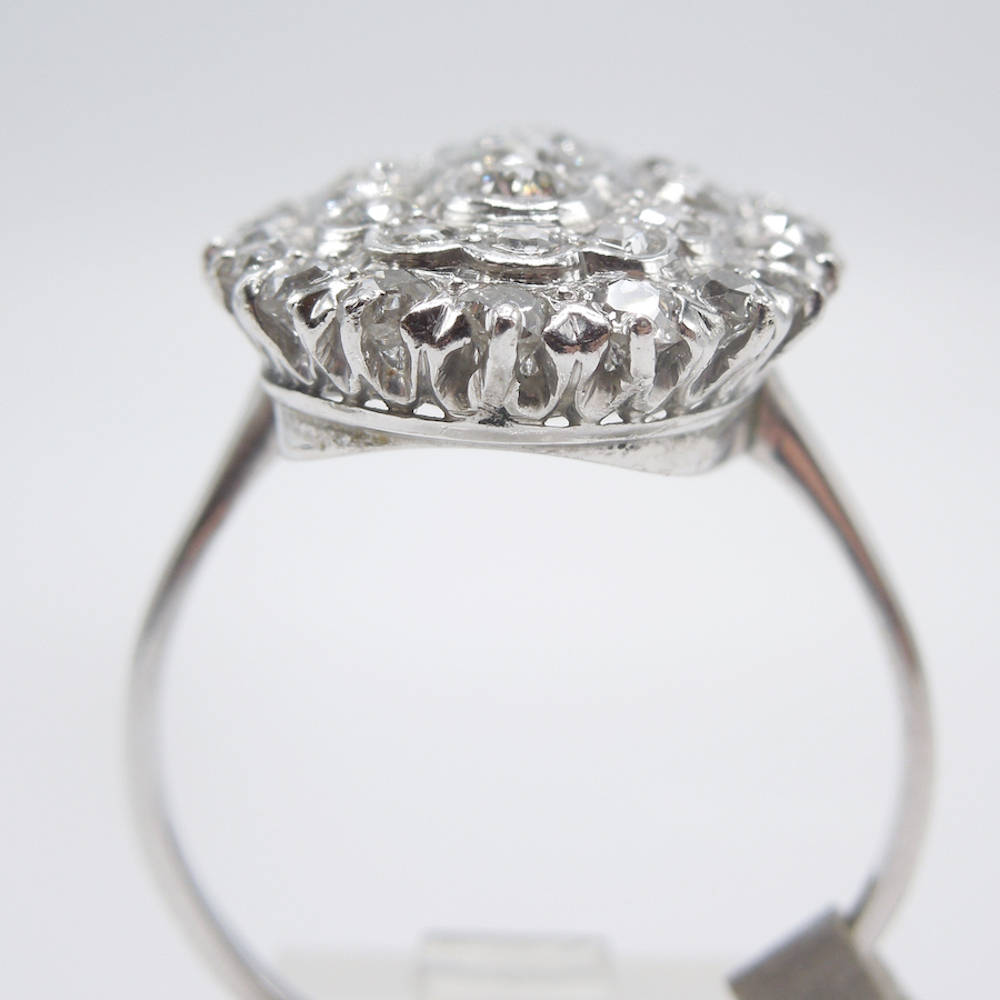 Diamond Cluster Ring | Lux Bond & Green
