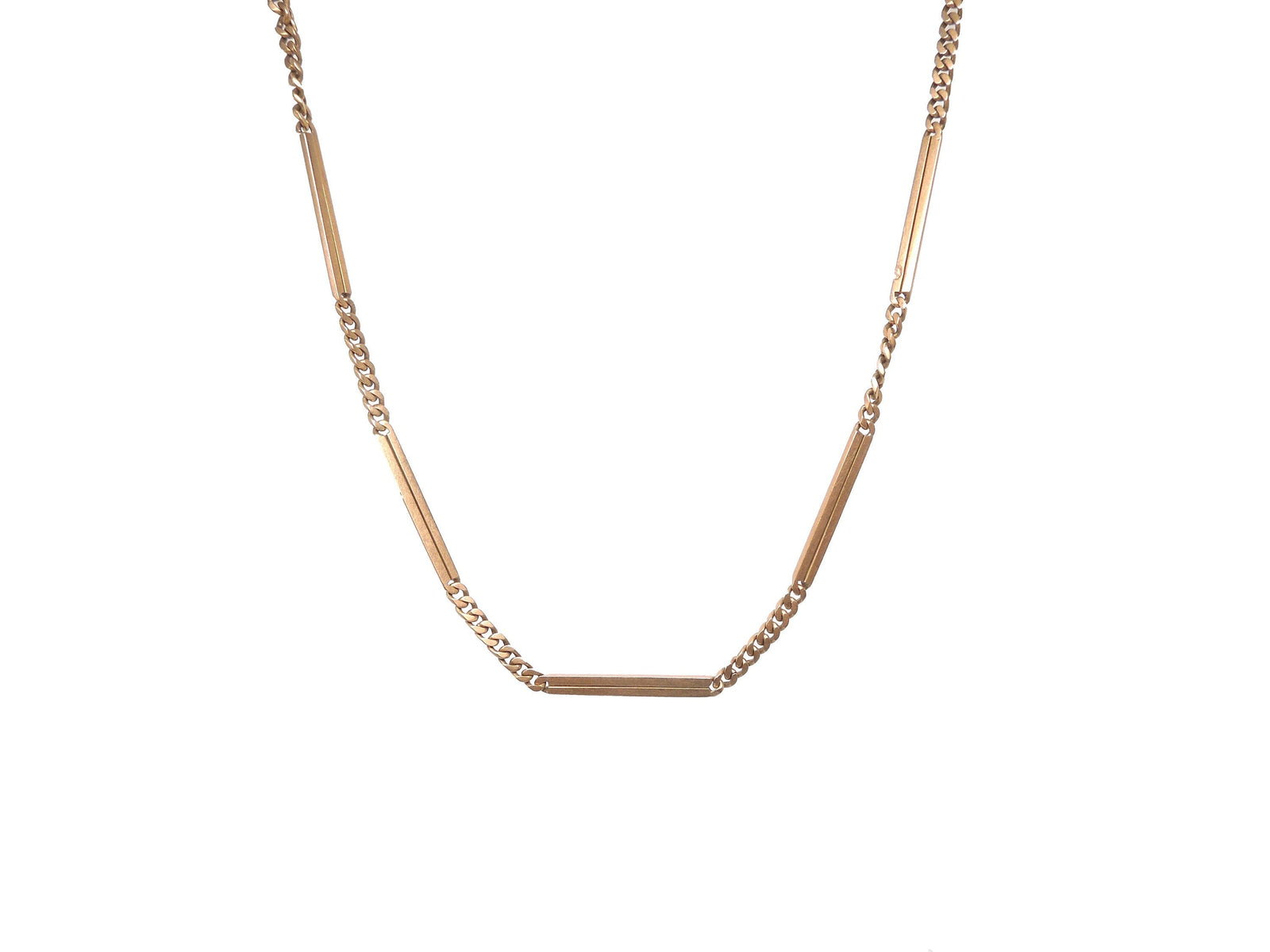 Gold Filled Victorian Style Watch Fob Chain