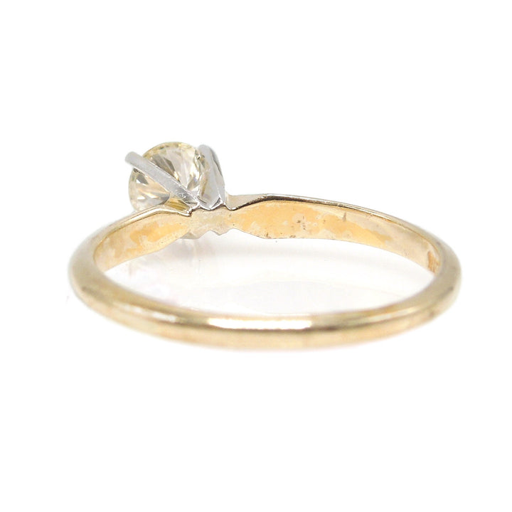0.45ct Diamond Solitaire in 14K Yellow Gold