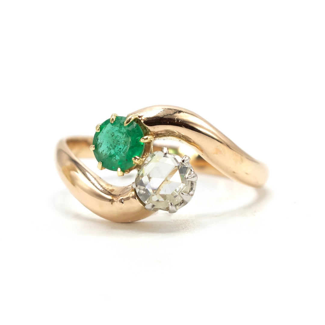 Rose cut emerald diamond Clearance