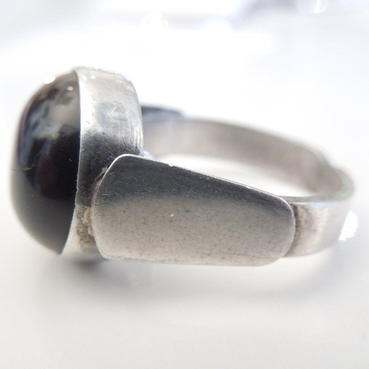 Sterling Silver and Tigers Eye Adjustable Ring