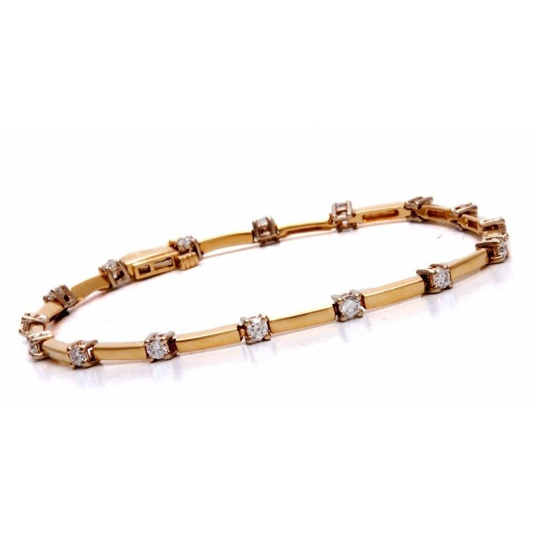 One Carat Diamond Tennis Bracelet