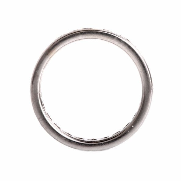 1.75 ct Diamond Eternity Wedding Band in 18K White Gold
