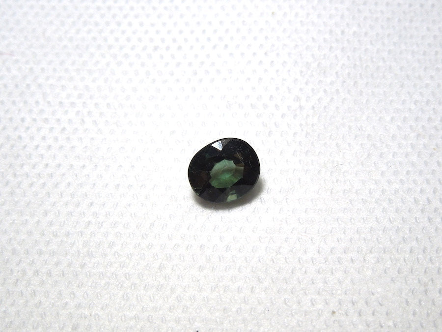 Luscious Rich Green Oval Sapphire