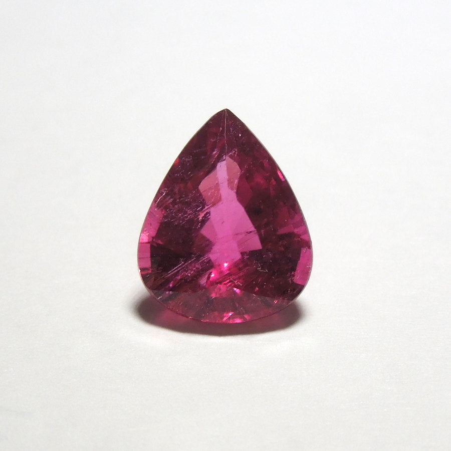 6.37 ct Pear Shaped Red Tourmaline (Rubellite)