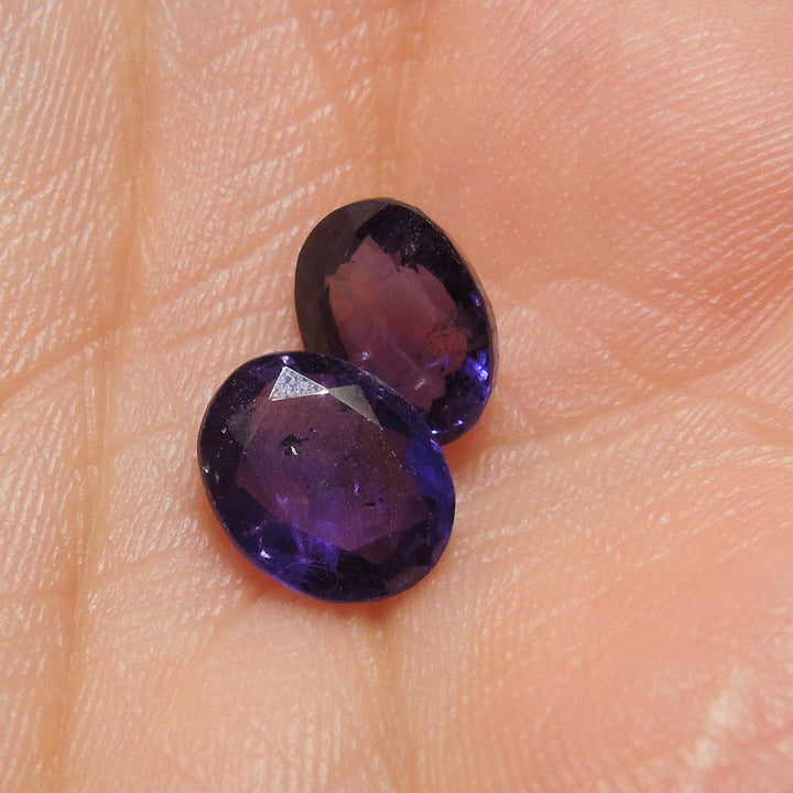 Color Change Sapphires - Blue/Purple Natural change