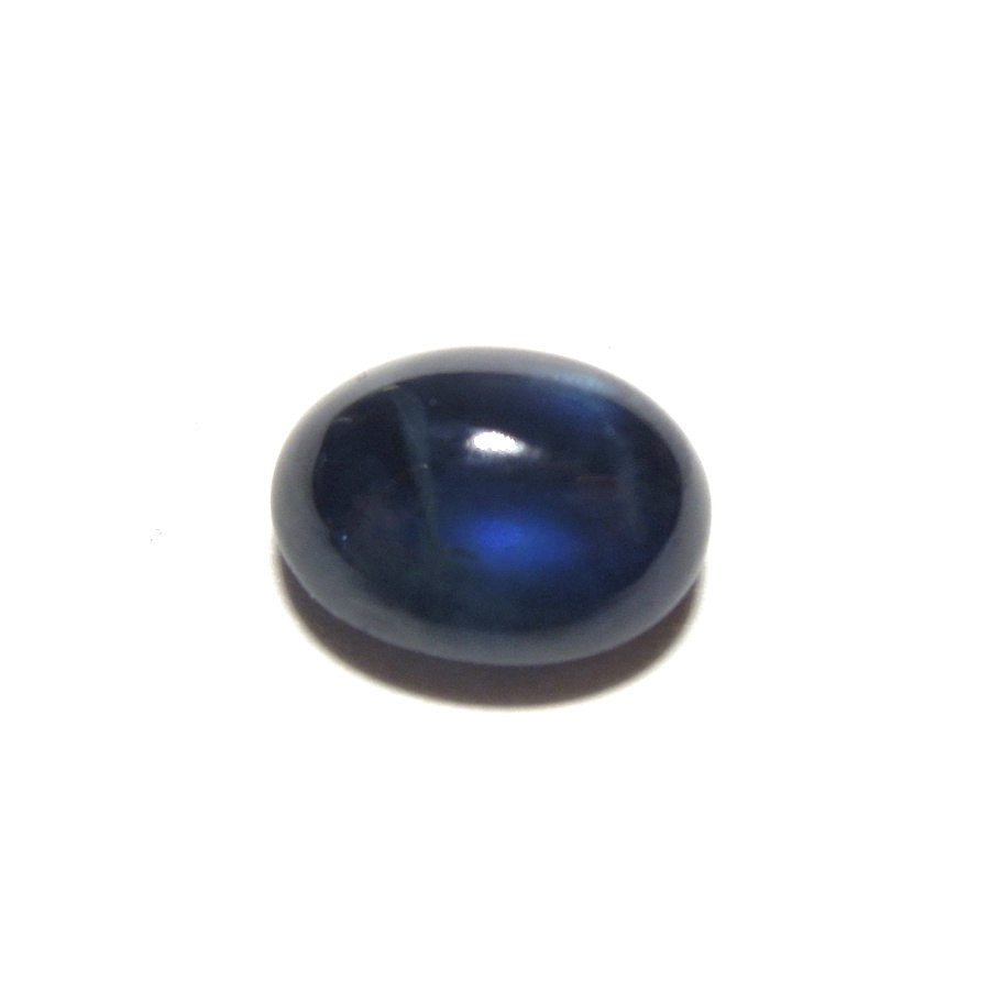 3.46 ct Rich Blue Oval Cabochon Sapphire